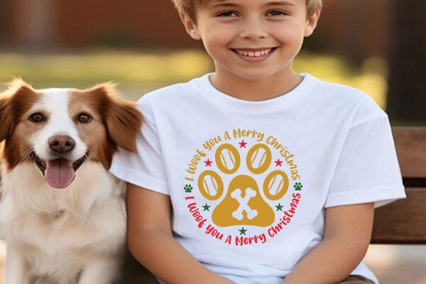 I Woof You A Merry Christmas SVG Angelina750 