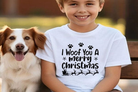 I Woof You A Merry Christmas SVG Angelina750 