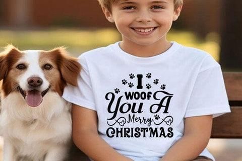 I Woof You A Merry Christmas SVG Angelina750 