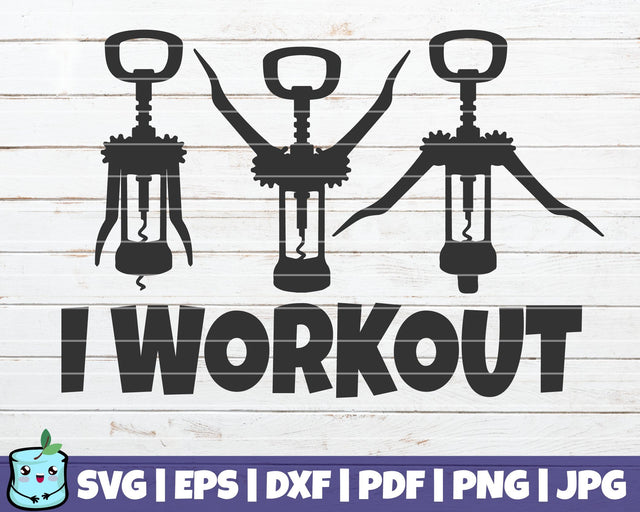 I Workout SVG MintyMarshmallows 