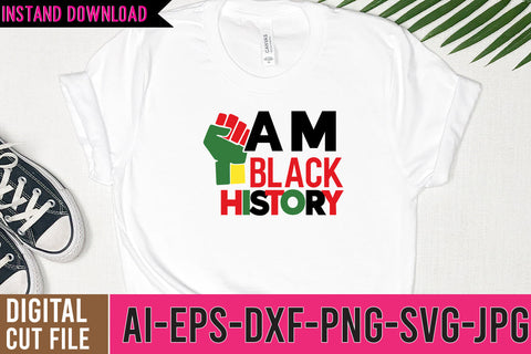 iam Black History SVG Design SVG BlackCatsMedia 