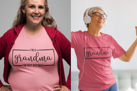 Iam Grandma I'm not Retired SVG NextArtWorks 