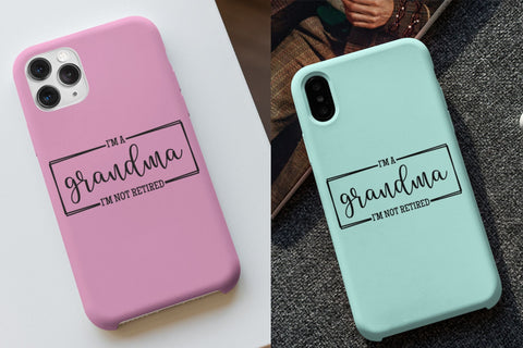 Iam Grandma I'm not Retired SVG NextArtWorks 