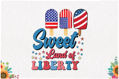 Ice Cream 4th of July Sublimation Sublimation Jagonath Roy 