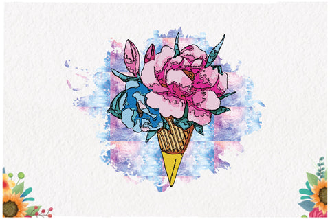 Ice Cream Bouquet Sublimation Sublimation Jagonath Roy 