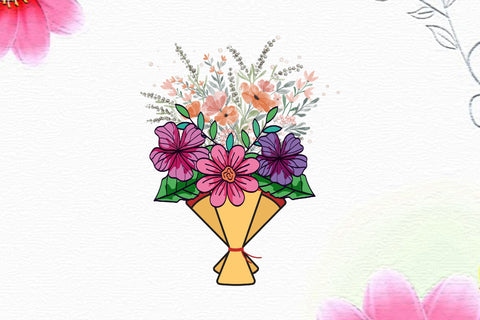 Ice Cream Bouquet Sublimation Sublimation Rupkotha 