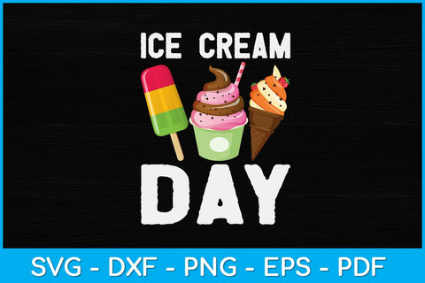 Ice Cream Day Kawaii Ice Cream Lover Svg Design SVG artprintfile 