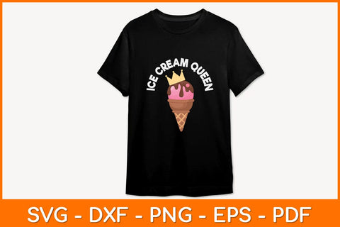 Ice Cream Queen Svg Design SVG artprintfile 
