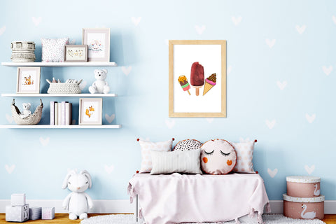 Ice Cream Rainbow PNG Sublimation Rupkotha 