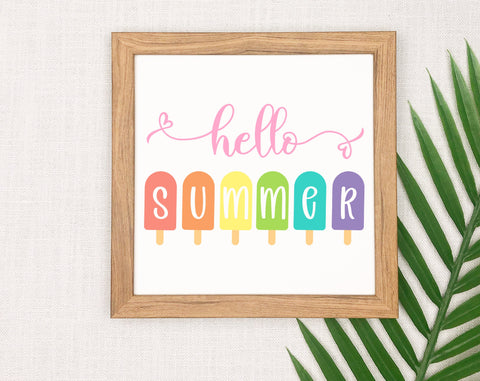 Ice Cream SVG Bundle, 6 Designs, Funny Ice Cream SVG, Popsicle SVG, We All Scream For Ice Cream SVG, Hello Summer SVG SVG HappyDesignStudio 