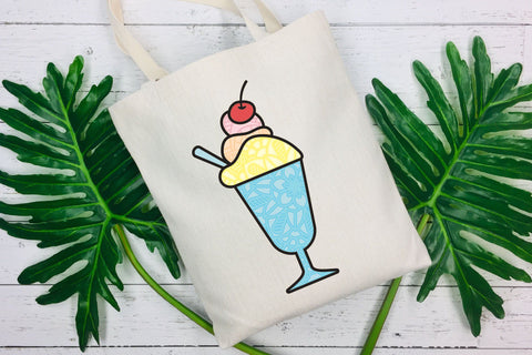 Ice Cream SVG Cup, 3d Layered Summer SVG, Vacation SVG Cut File. 3D Paper Elinorka 