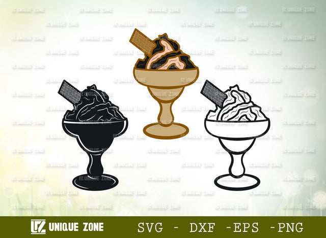 Ice Cream SVG, Ice Cream Cone Svg, Frozen yogurt Svg, Summer Svg, Sorbet Svg, Dessert Svg, Gelato Svg, Stick Ice Cream Svg, Ice Cream Monogram, SVG Unique Zone 
