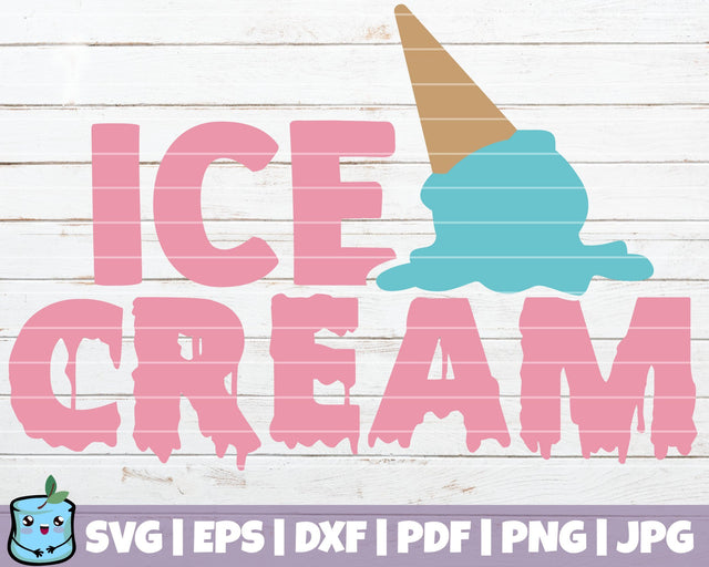 Ice Cream SVG MintyMarshmallows 