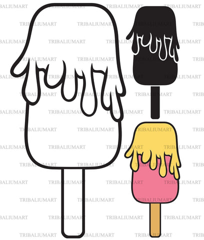 Ice cream SVG TribaliumArtSF 