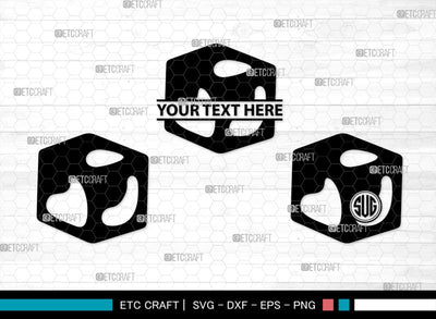 Ice Cube Monogram, Ice Cube Silhouette, Ice Cube SVG, Ice Svg, Melting Ice Svg, Cube Svg, Frozen Water Svg, SB00451 SVG ETC Craft 