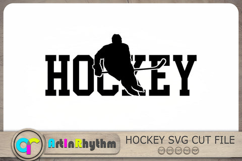 Ice Hockey Svg, Hockey Svg, Hockey Player Svg, Hockey Clipart, Hockey Shirt Design, Hockey Player Silhouette Svg SVG Artinrhythm shop 