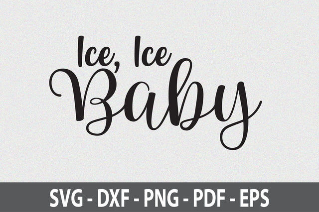 Ice, Ice Baby SVG orpitasn 