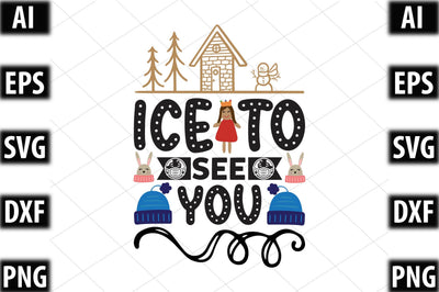 Ice to see you! SVG SVGista 