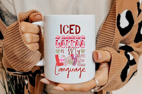 Iced Coffee is My Love Language Sublimation Sublimation Jagonath Roy 