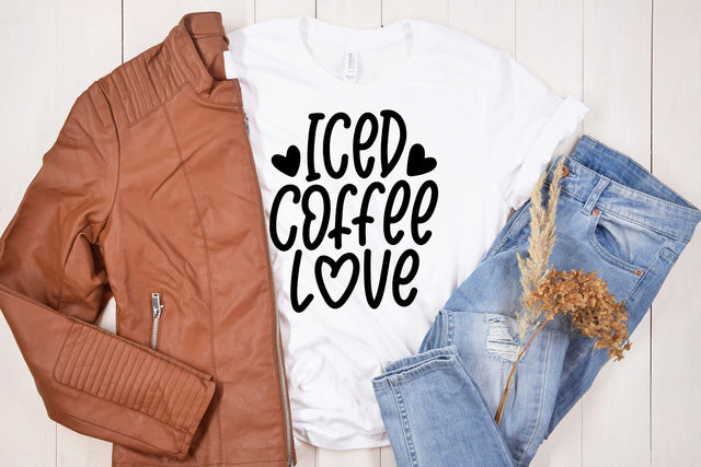 Iced Coffee Love SVG SVG dapiyupi store 