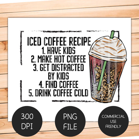 Iced Coffee Recipe Sublimation Coffee and Chaos 