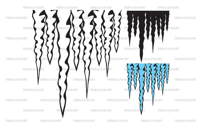Icicle SVG TribaliumArtSF 