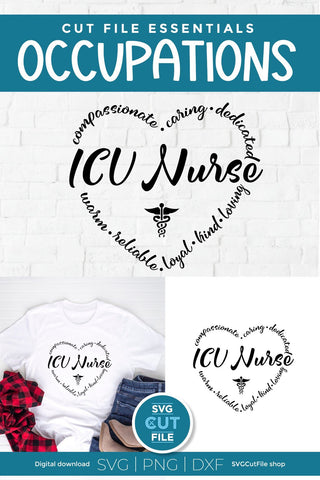 ICU nurse svg, intensive care unit nurse svg, icu rn svg, Nursing svg, intensive care unit, critical care nurse, RN CCU svg, lpn, cma, cna SVG SVG Cut File 