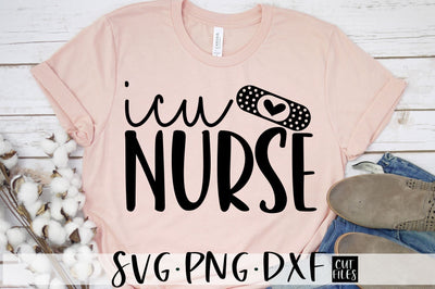 ICU Nurse SVG | Nursing SVG SVG Ikonart Design Shop 