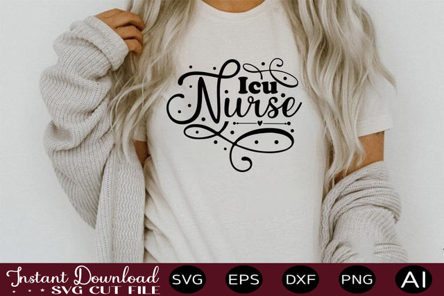 Icu Nurse SVG SVG designmaster24 
