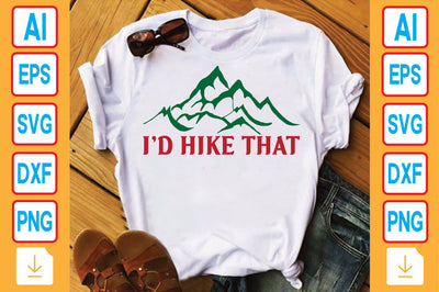 I’d Hike That SVG Craftlabsvg24 