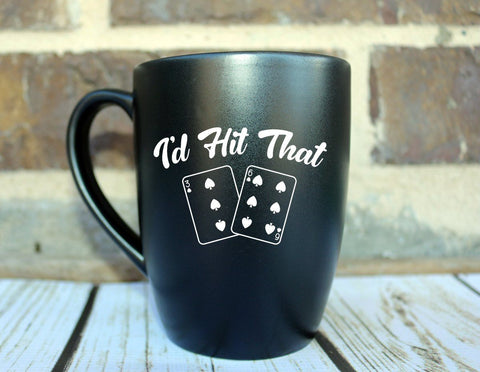 I'd Hit That Playing Cards Adult SVG Design SVG Crafting After Dark 