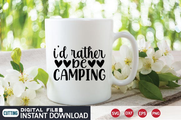 i'd rather be camping SVG md faruk hossain 