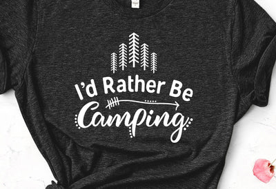 I'd Rather Be Camping SVG So Fontsy Design Shop 