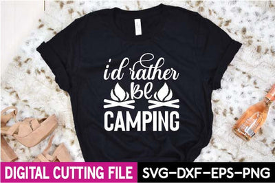 i'd rather be camping svg SVG designer krishna 
