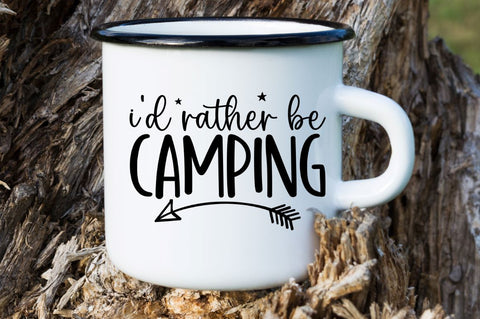 i'd rather be camping SVG SVG Regulrcrative 