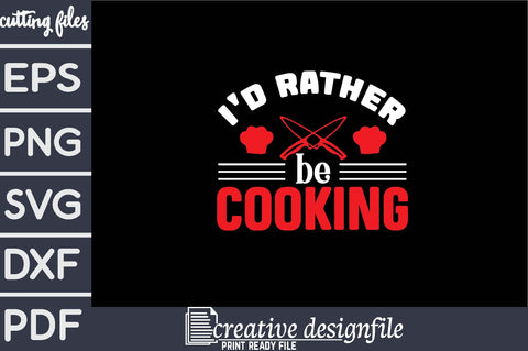 i'd rather be cooking SVG farhad farhad 