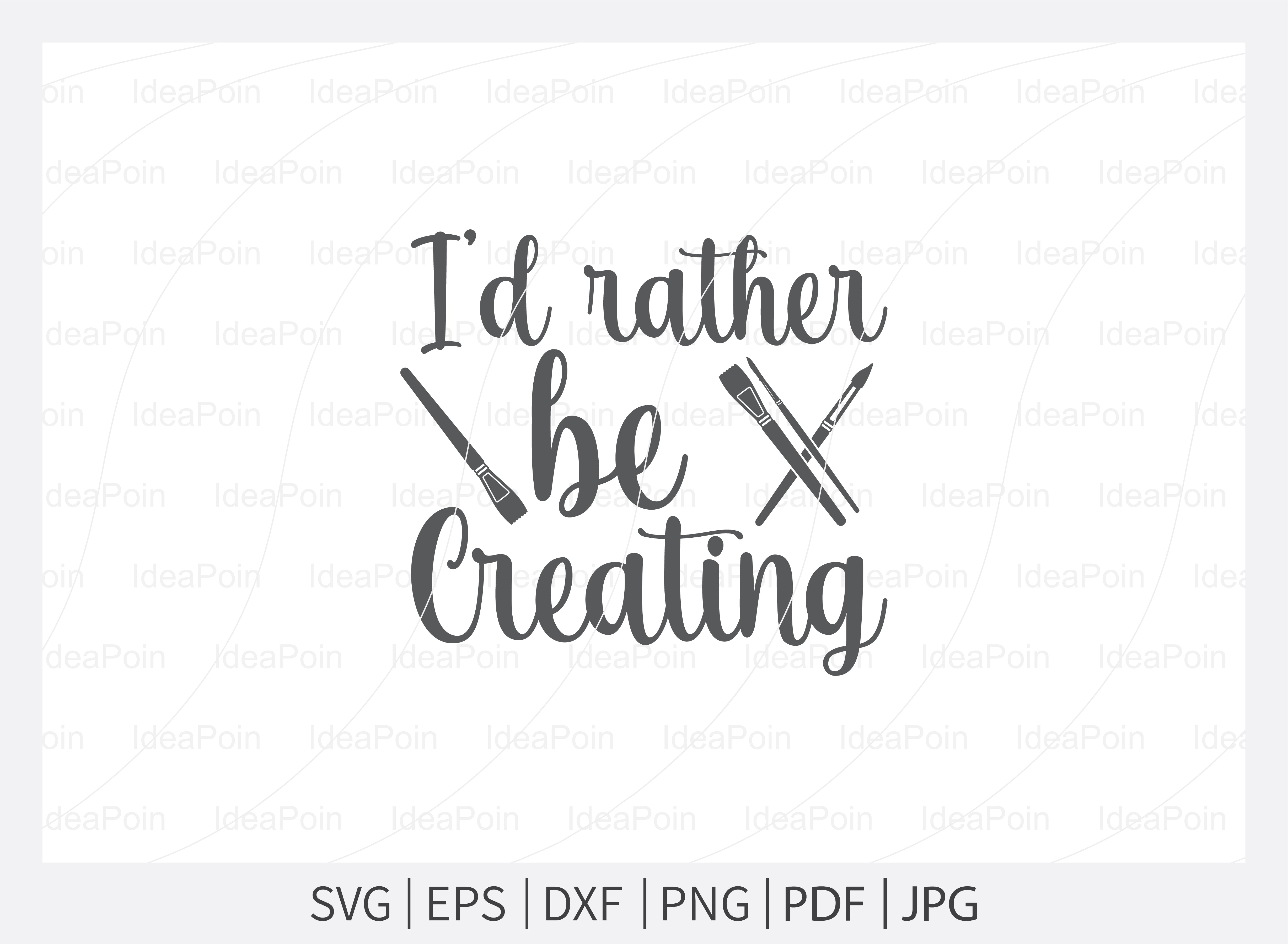 Artist Palette & Paintbrush SVG Cut Files & Clipart