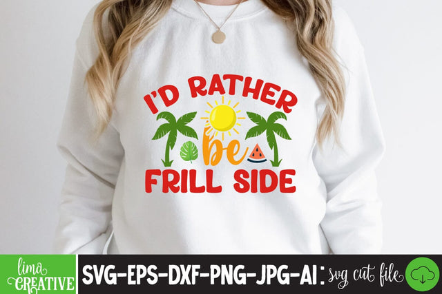 Id Rather Be Frill Side SVG Cute File SVG Insomnia Std 