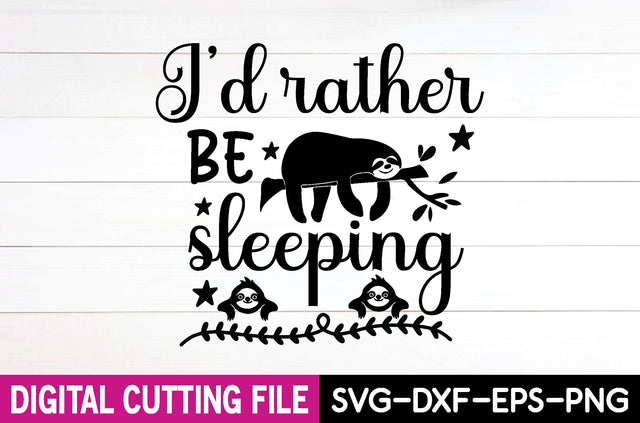 i'd rather be sleeping SVG md faruk hossain 