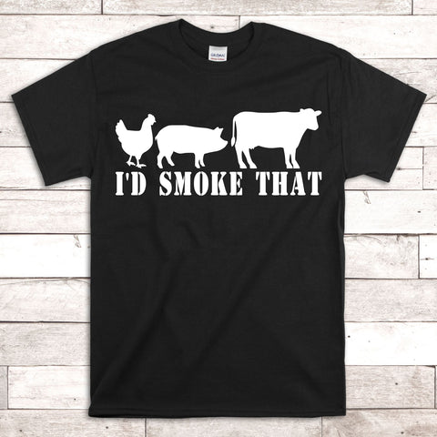 I'd Smoke That PNG JPG SVG Sweet Tees 