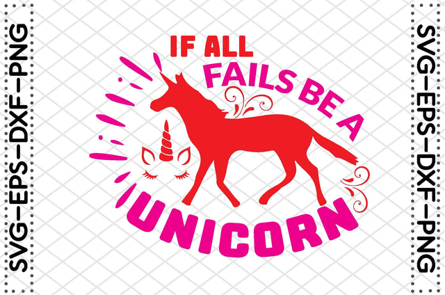 if all fails be a unicorn SVG farhad farhad 