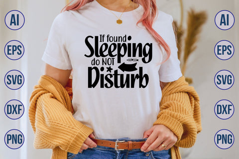 If found sleeping do not disturb svg SVG orpitasn 