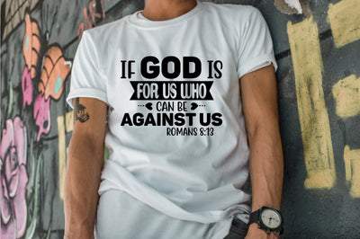 If God is for Us Who Can Be Against Us SVG orpitasn 