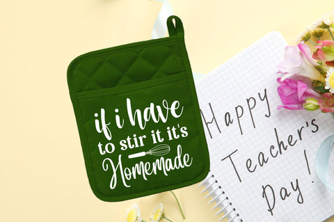 If i have to stir it its homemade SVG Design SVG Regulrcrative 