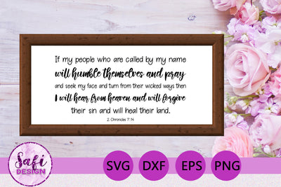 If My People Bible Verse SVG SVG Safi Design 