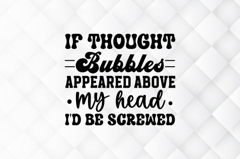 If thought bubbles appeared above my head SVG SVG Regulrcrative 
