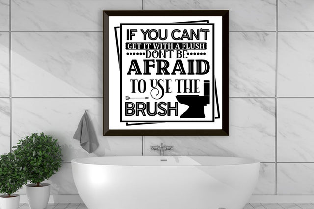 If you can't get it with a flush don't be afraid to use the brush SVG DESIGNISTIC 