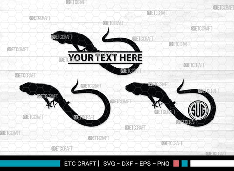 Iguana Monogram, Iguana Silhouette, Iguana SVG, Lizard Svg, Reptile Svg, Chameleon Svg, Gecko Svg, SB00283 SVG ETC Craft 