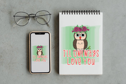 I'll Owlways Love You Sublimation Sublimation Jagonath Roy 