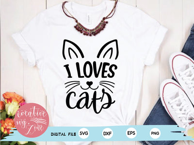 iloves cats SVG md faruk hossain 